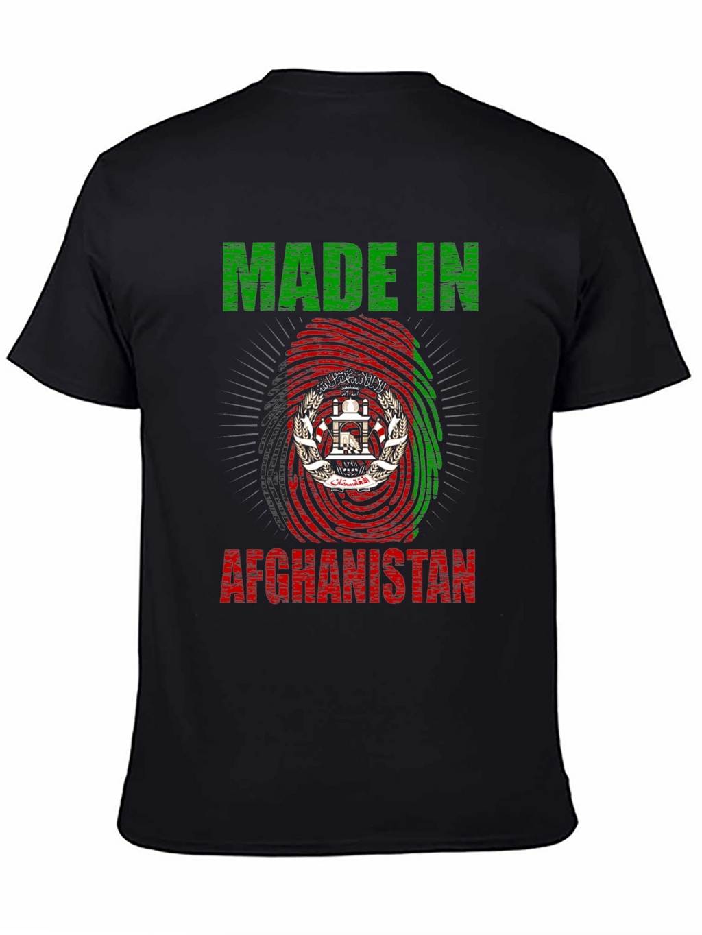 Made in Afghanistan T-Shirt - Patriotic Pride