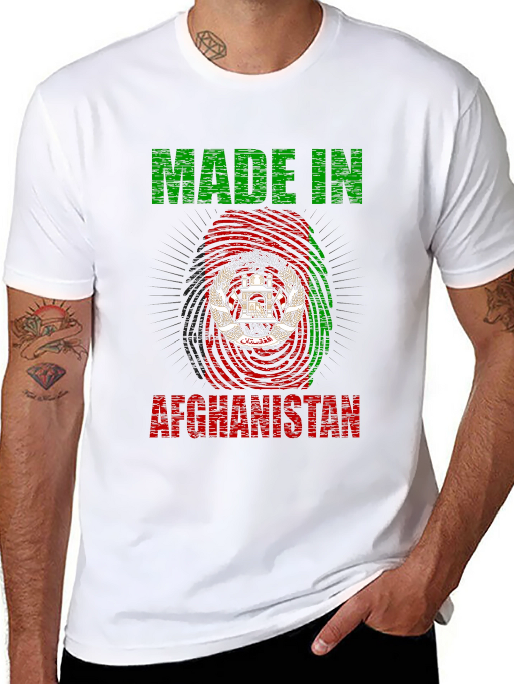 Made in Afghanistan T-Shirt - Patriotic Pride