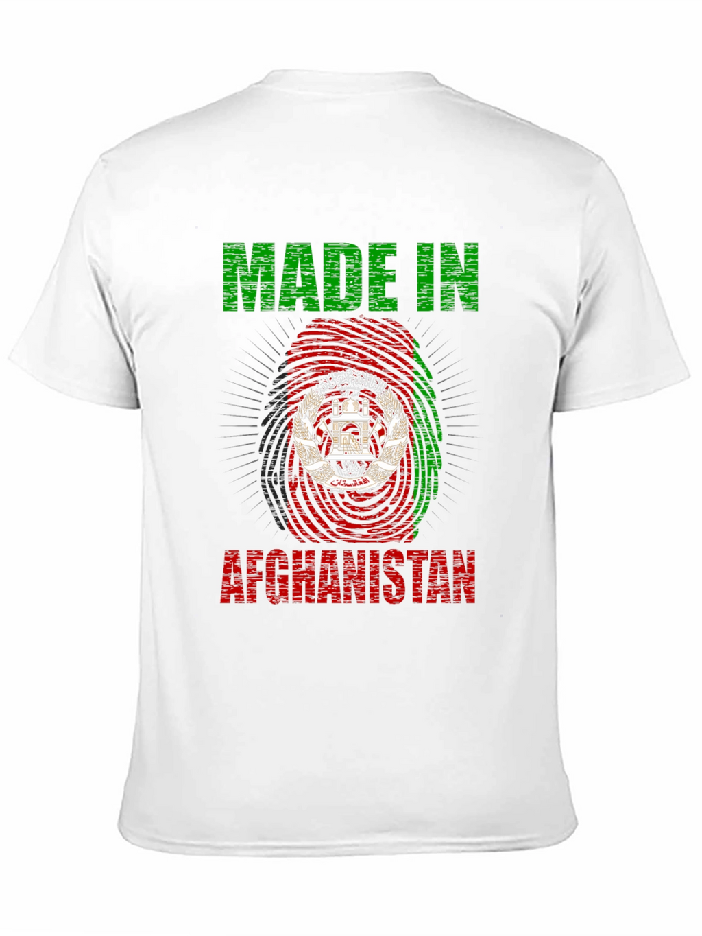 Made in Afghanistan T-Shirt - Patriotic Pride