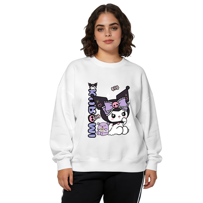 Candy Bear Kuromi Y2K Kawaii Graphic Crewneck Sweatshirt
