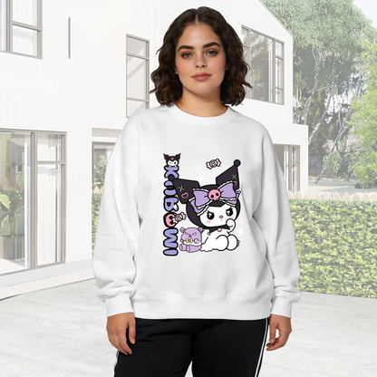 Candy Bear Kuromi Y2K Kawaii Graphic Crewneck Sweatshirt