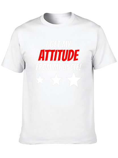 Attitude From Uncle Graphic T-Shirt
