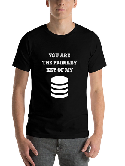 Primary Key T-Shirt - Database Love