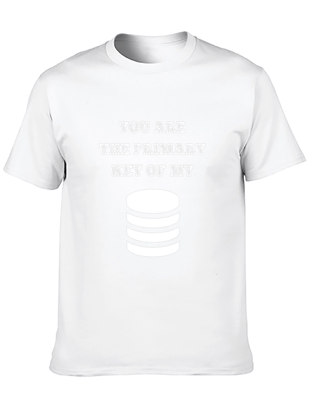 Primary Key T-Shirt - Database Love