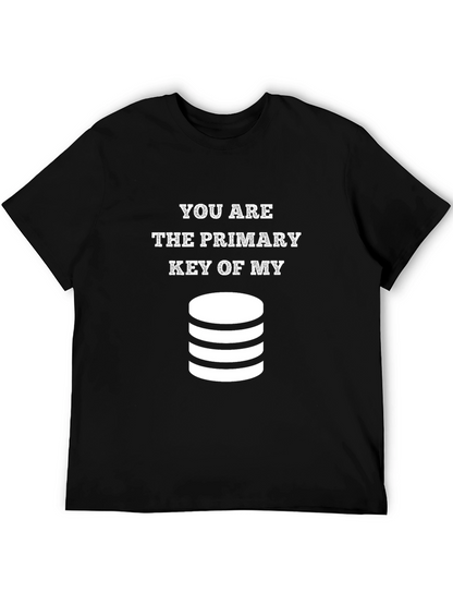 Primary Key T-Shirt - Database Love