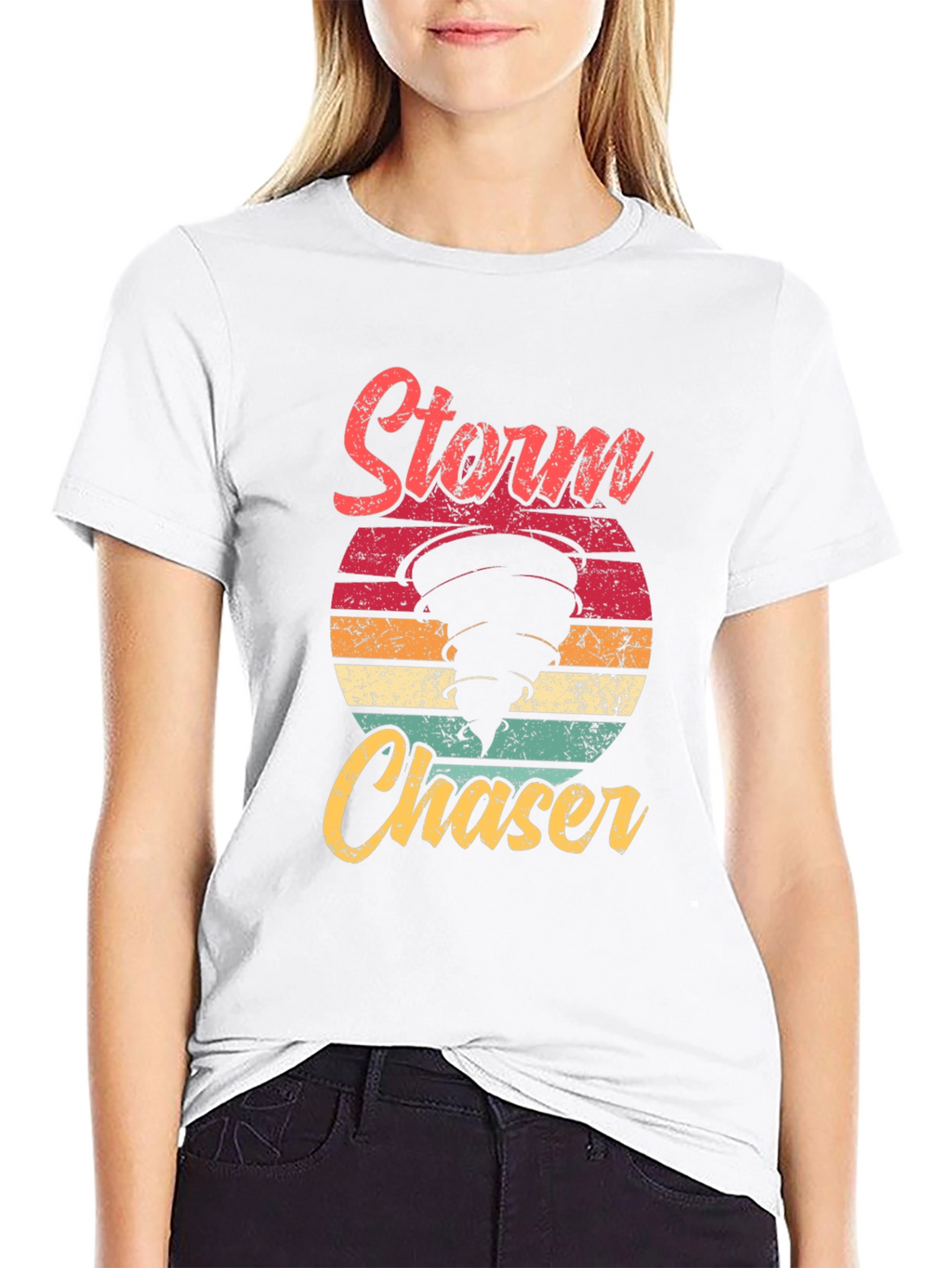 Storm Chaser Graphic Tee - Retro Design