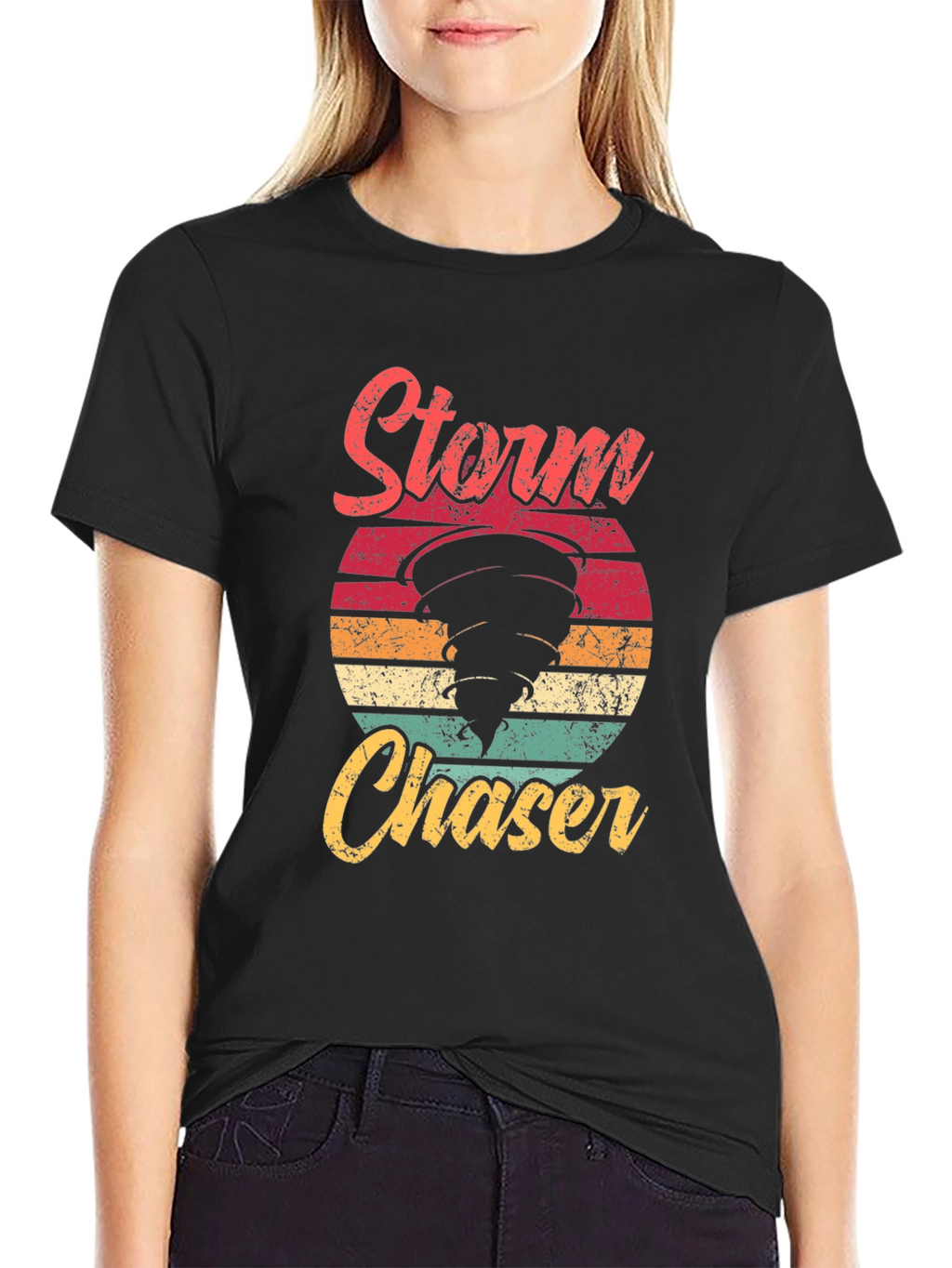 Storm Chaser Graphic Tee - Retro Design