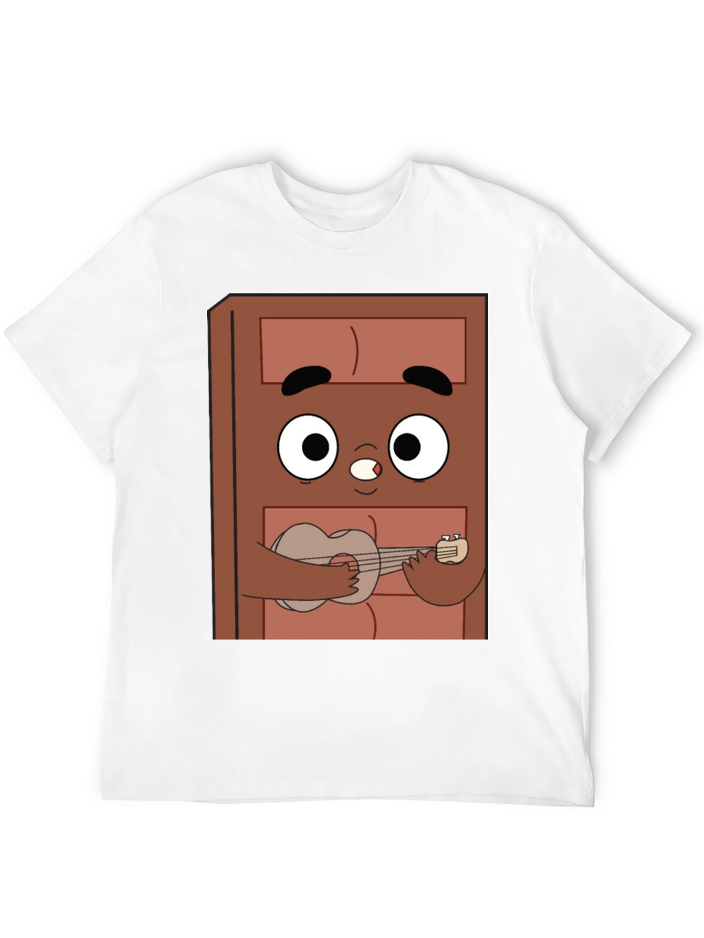 Cartoon Character Ukulele T-Shirt