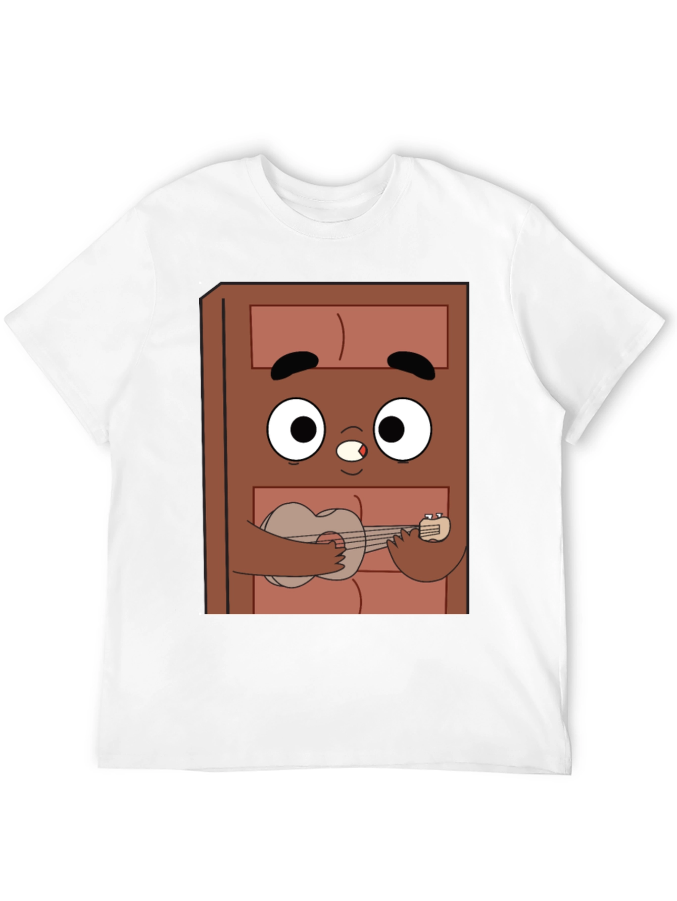 Cartoon Character Ukulele T-Shirt