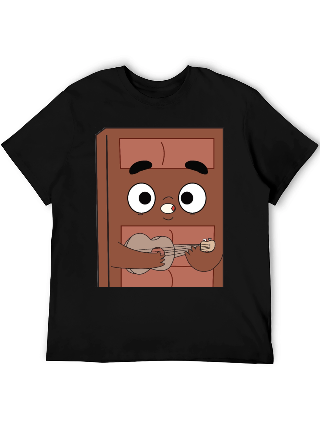 Cartoon Character Ukulele T-Shirt