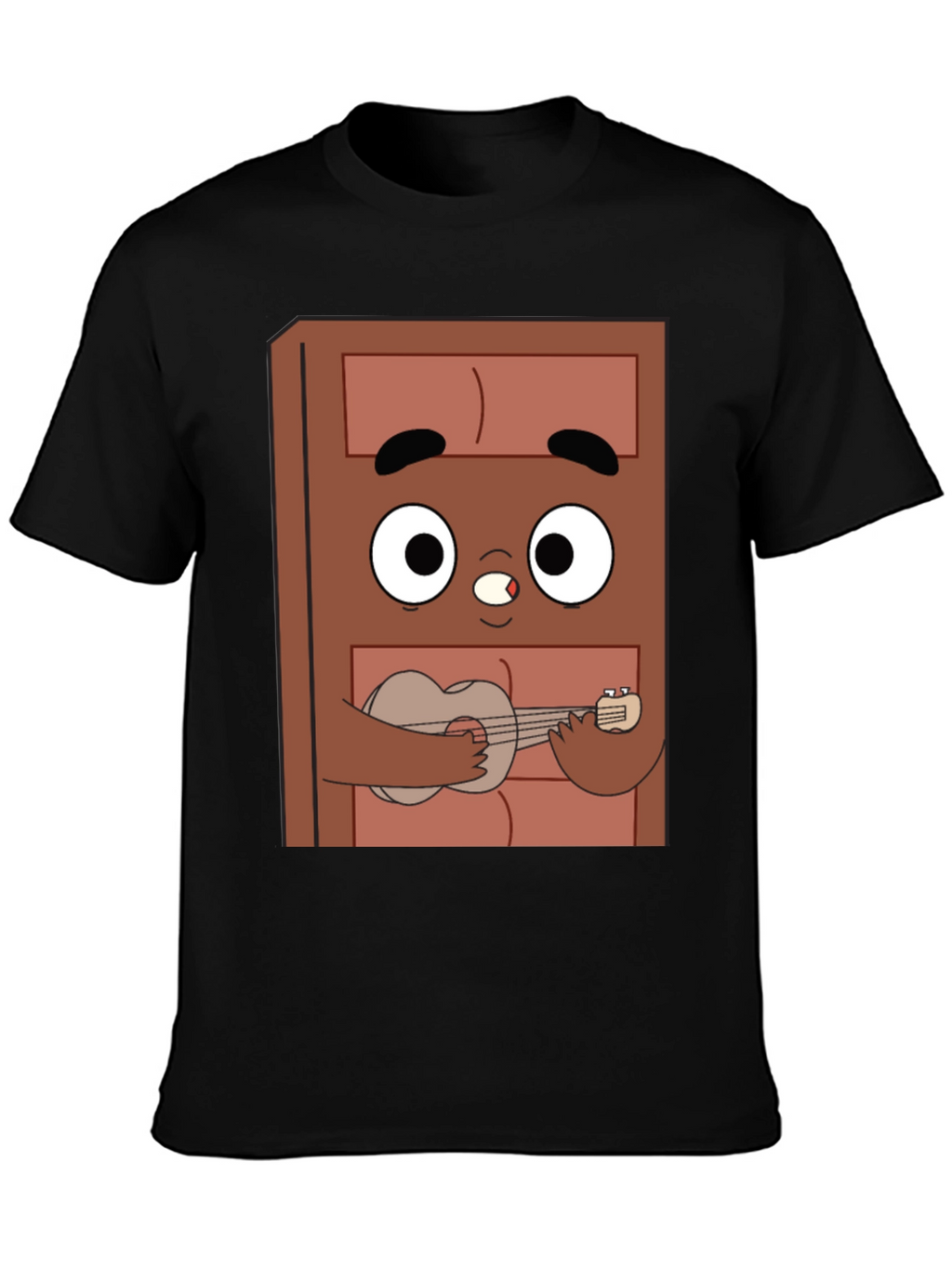 Cartoon Character Ukulele T-Shirt