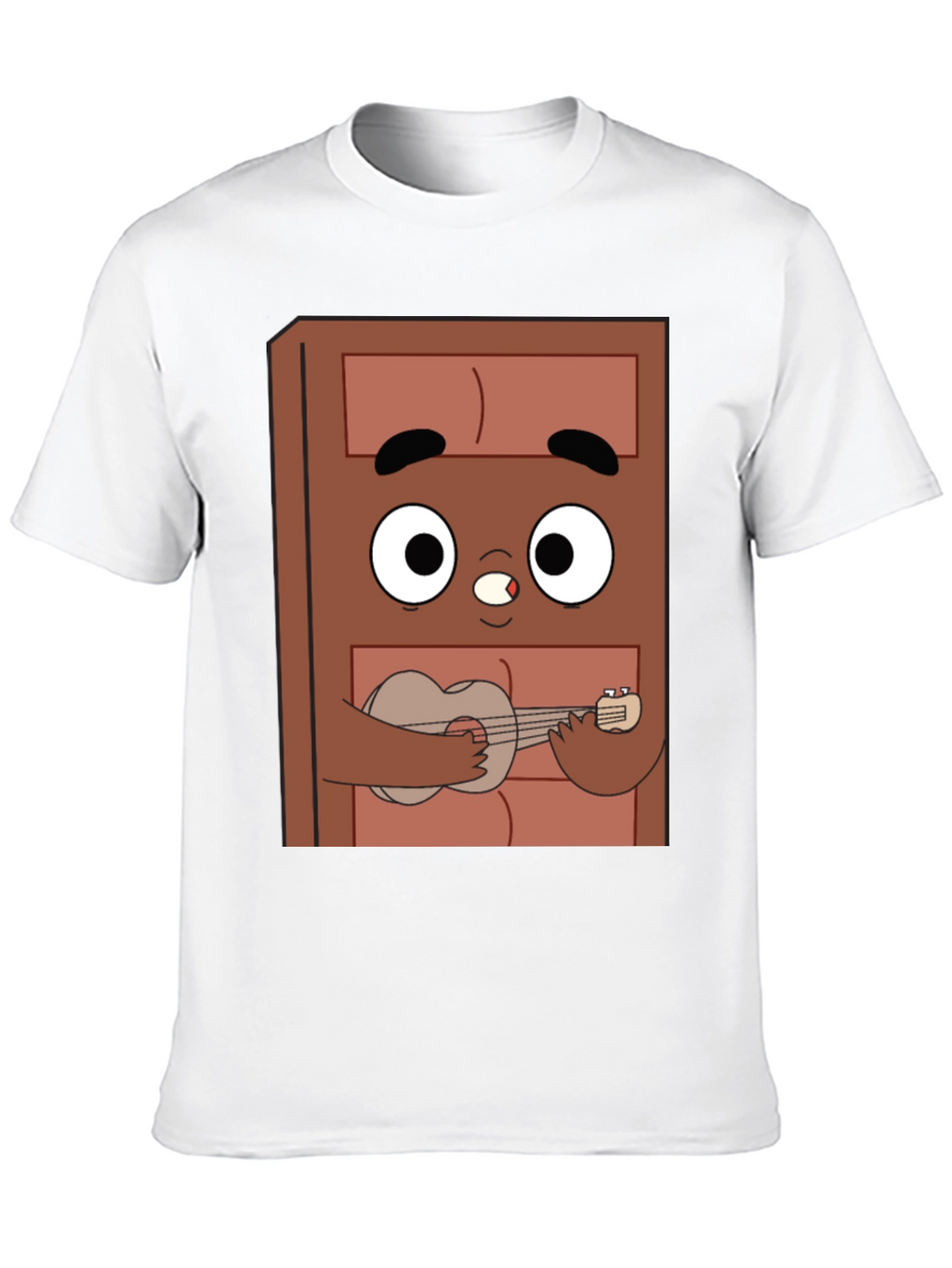 Cartoon Character Ukulele T-Shirt