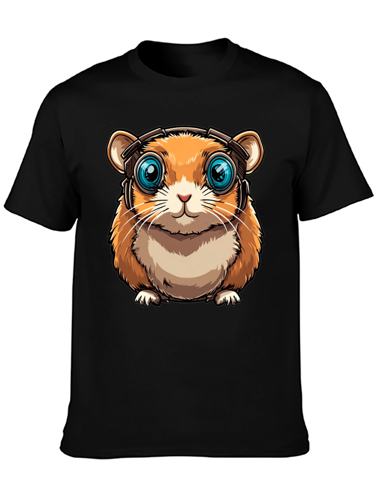 Hamster Headphone Graphic Tee