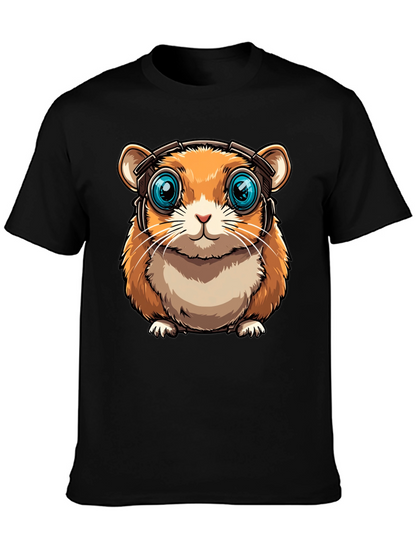 Hamster Headphone Graphic Tee