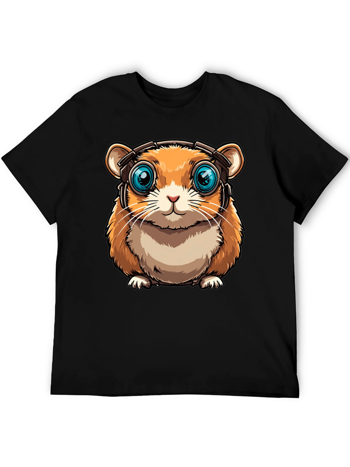 Hamster Headphone Graphic Tee