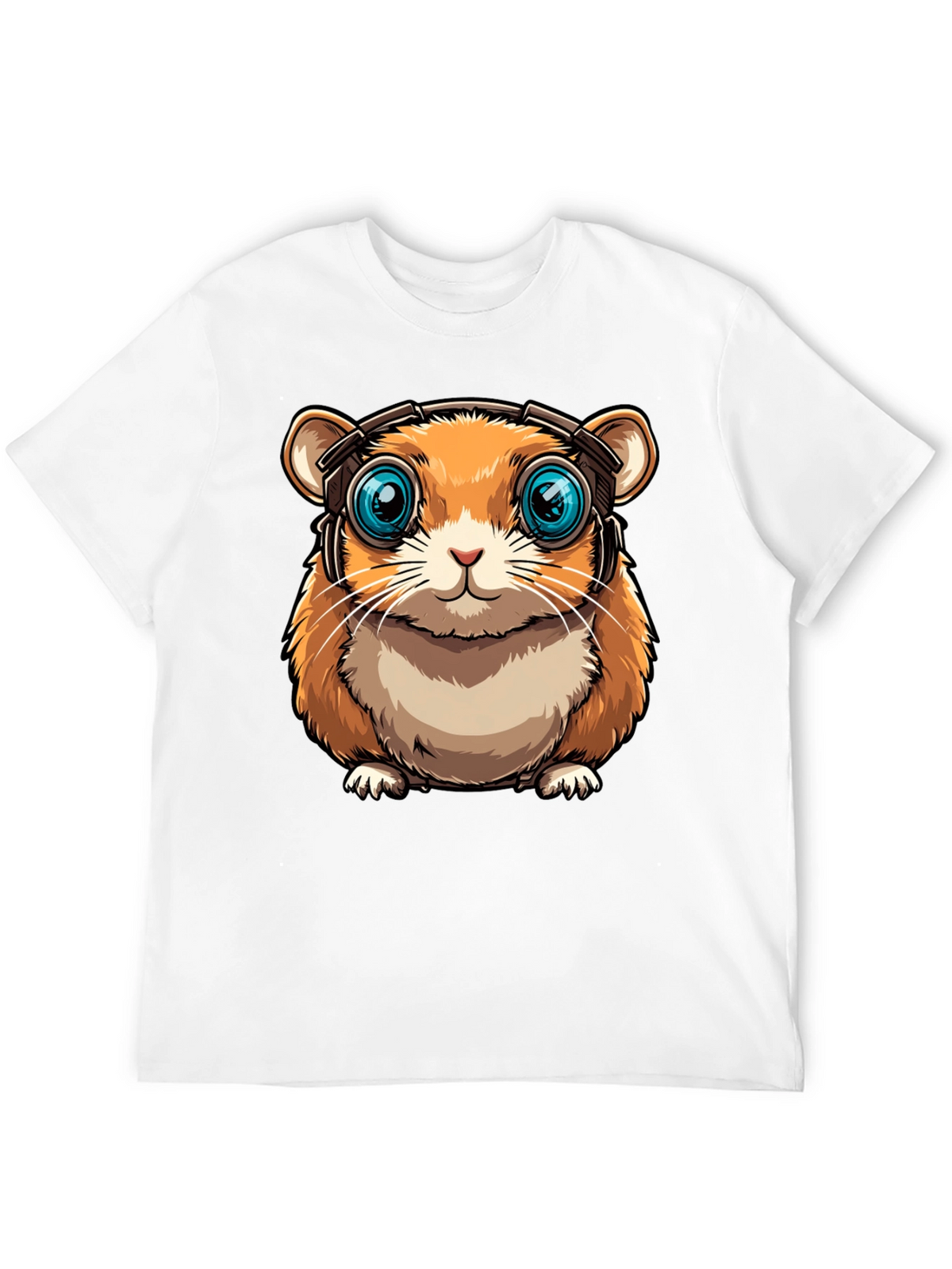 Hamster Headphone Graphic Tee