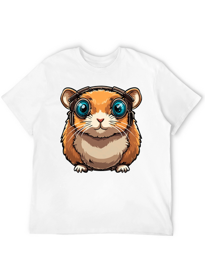 Hamster Headphone Graphic Tee
