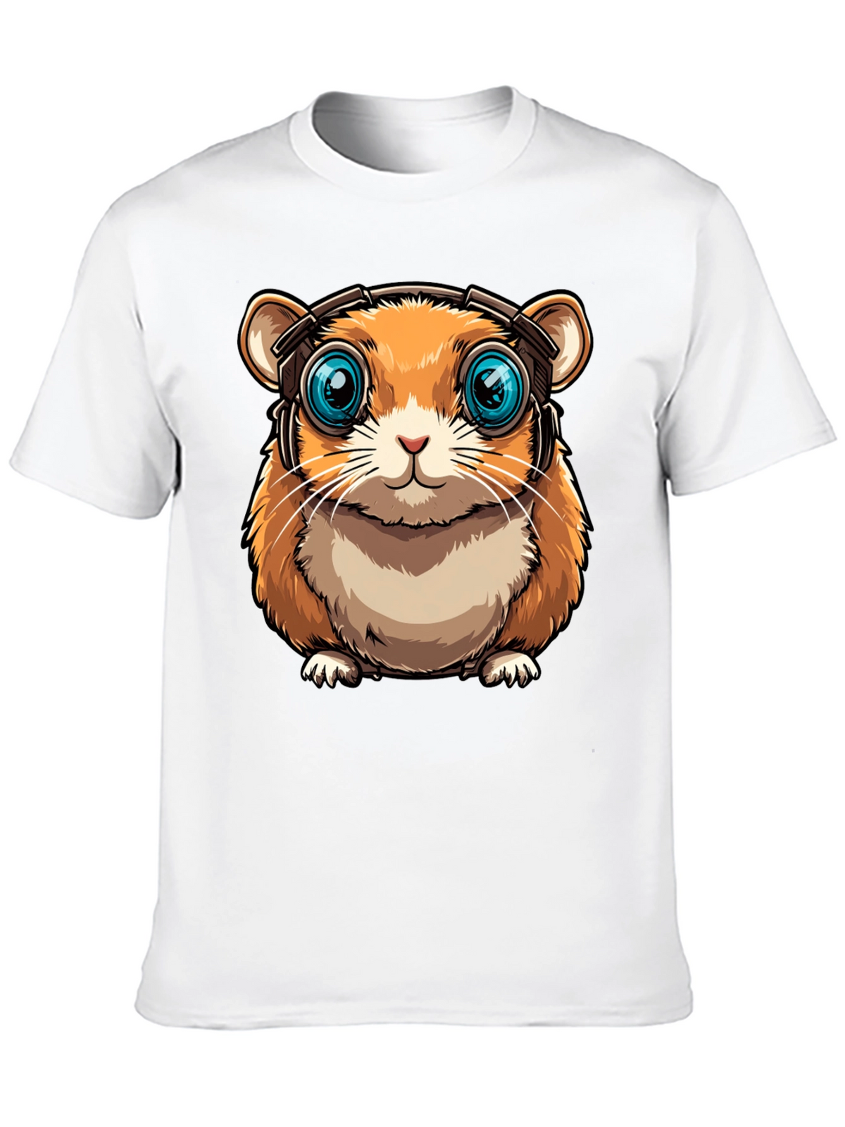 Hamster Headphone Graphic Tee