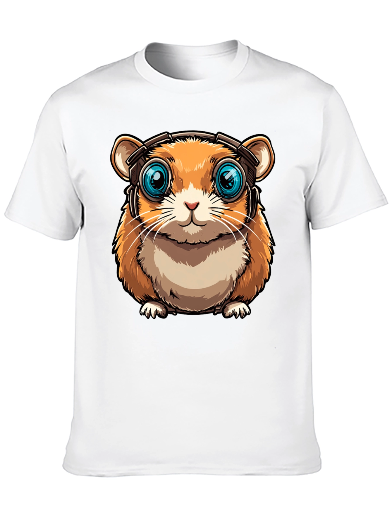 Hamster Headphone Graphic Tee