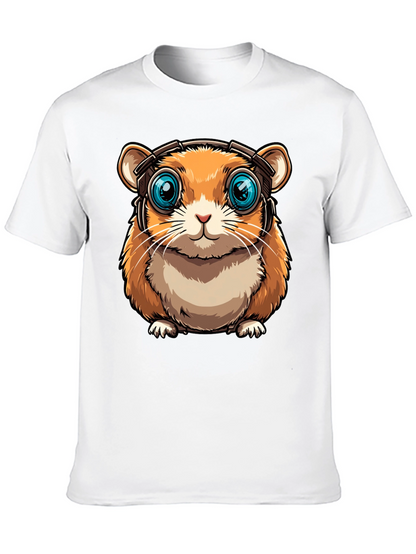 Hamster Headphone Graphic Tee