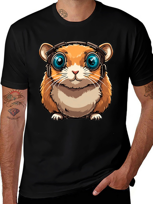 Hamster Headphone Graphic Tee