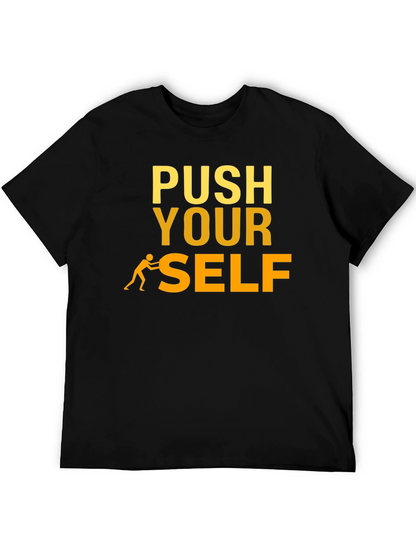 Push Yourself Graphic T-Shirt