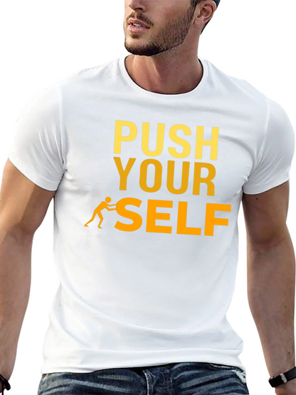 Push Yourself Graphic T-Shirt