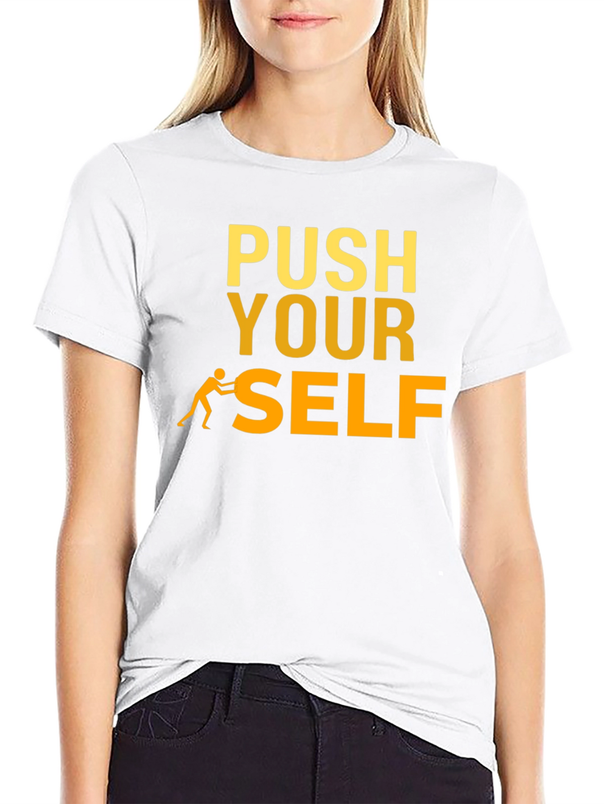 Push Yourself Graphic T-Shirt