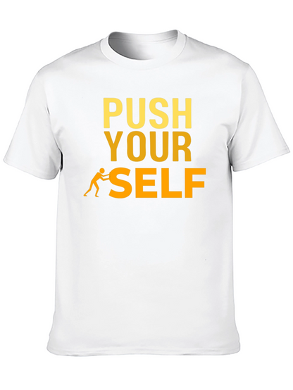Push Yourself Graphic T-Shirt