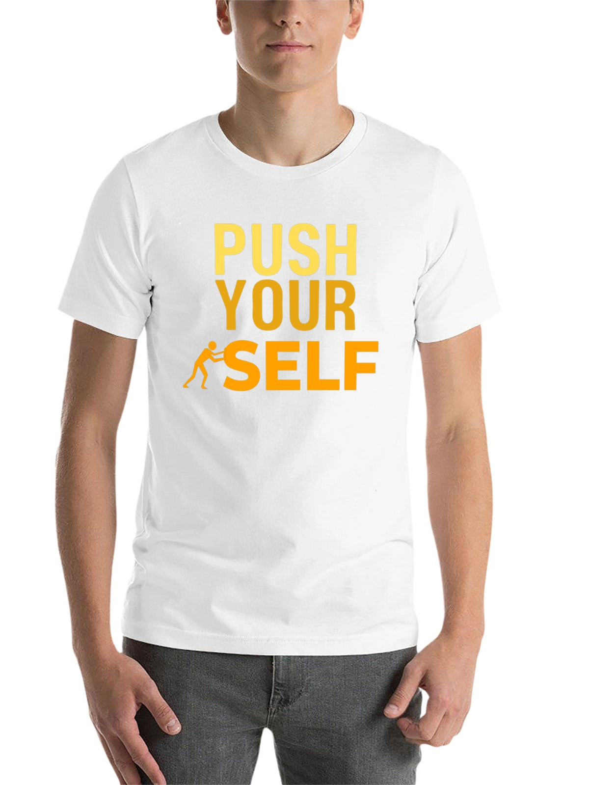 Push Yourself Graphic T-Shirt
