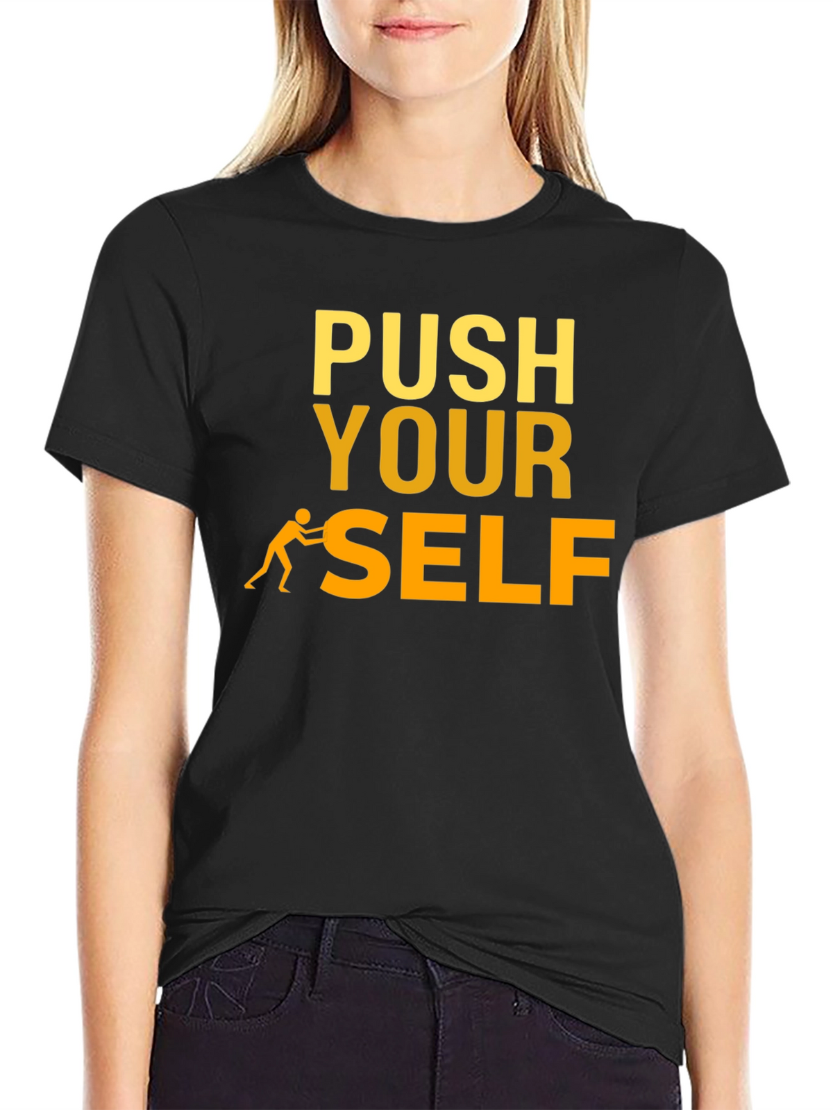 Push Yourself Graphic T-Shirt