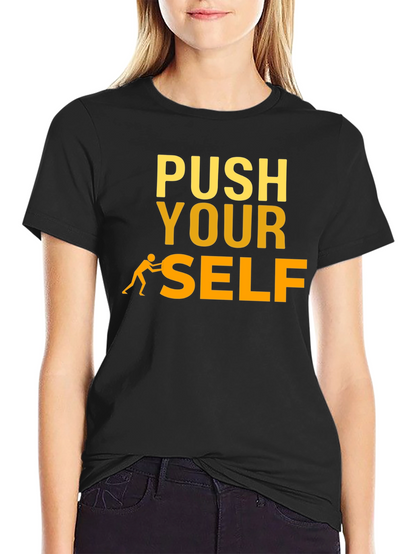 Push Yourself Graphic T-Shirt