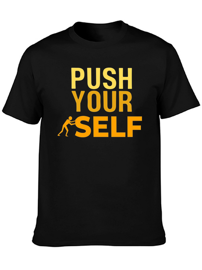 Push Yourself Graphic T-Shirt