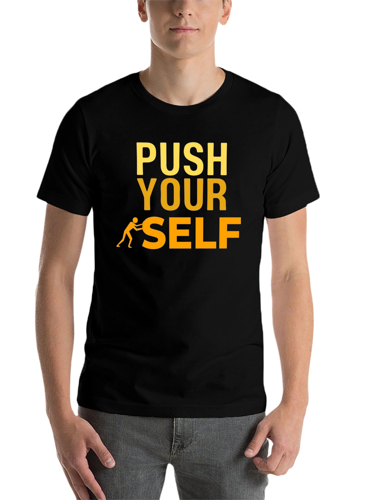 Push Yourself Graphic T-Shirt
