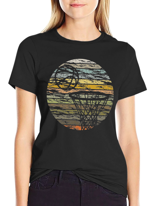 Retro Basketball T-Shirt - Vintage Hoop Dreams