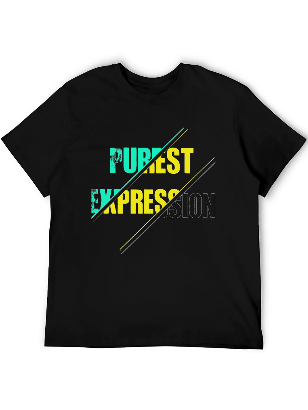 Purest Expression Graphic T-Shirt - Black