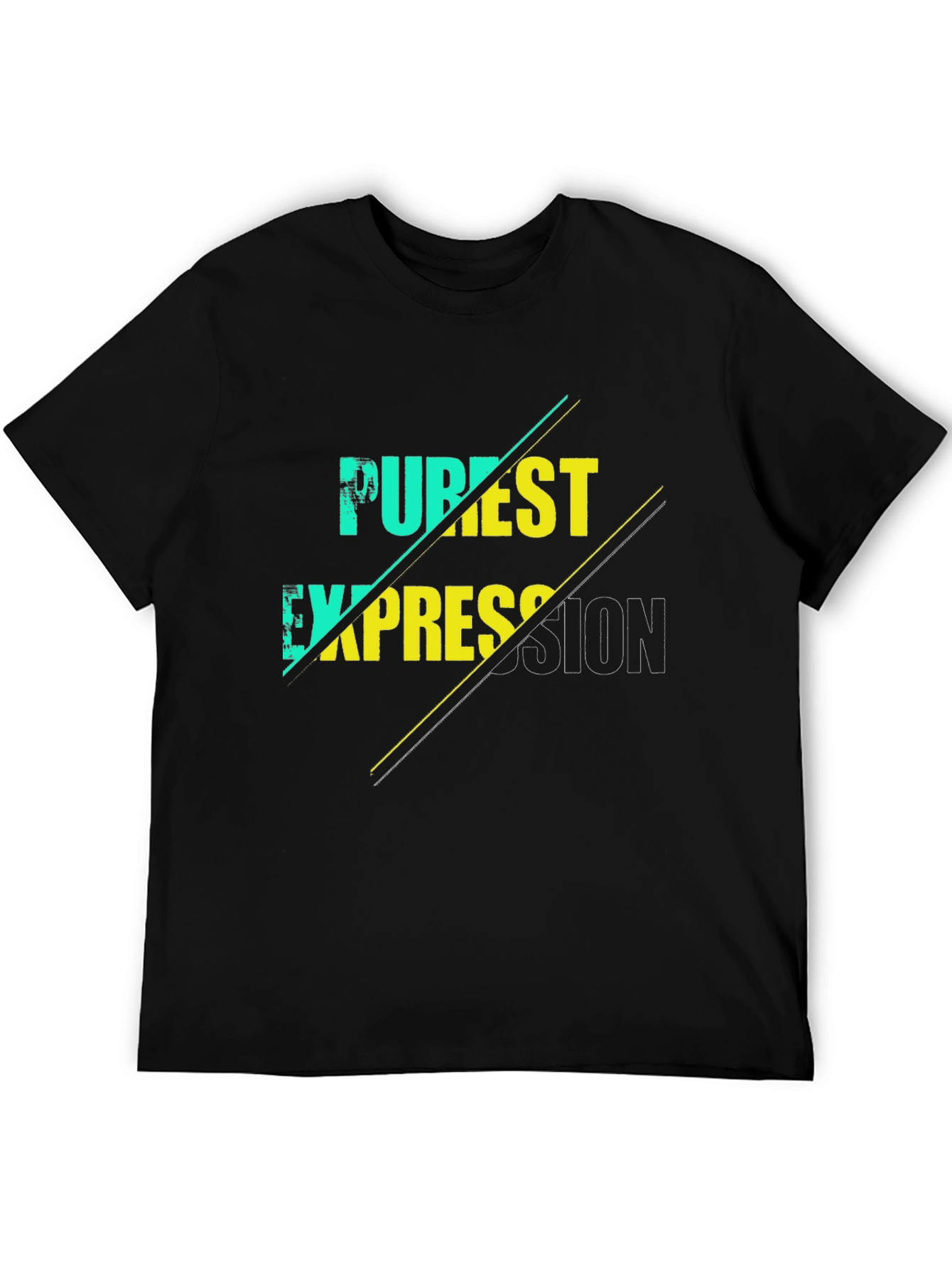 Purest Expression Graphic T-Shirt - Black
