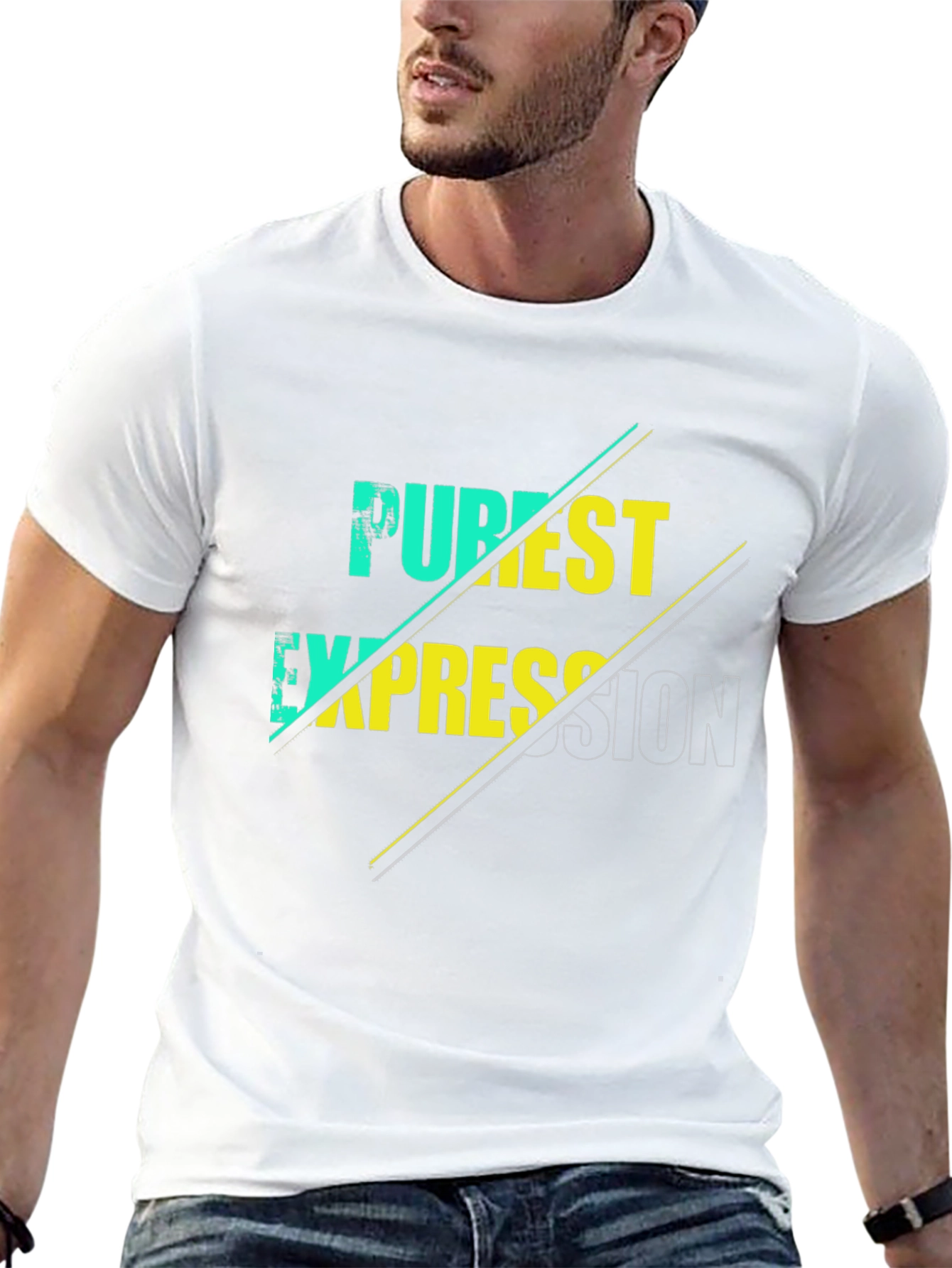 Purest Expression Graphic T-Shirt - Black