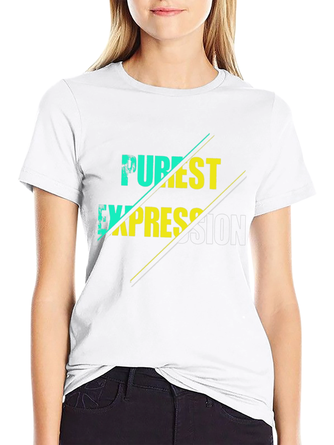 Purest Expression Graphic T-Shirt - Black