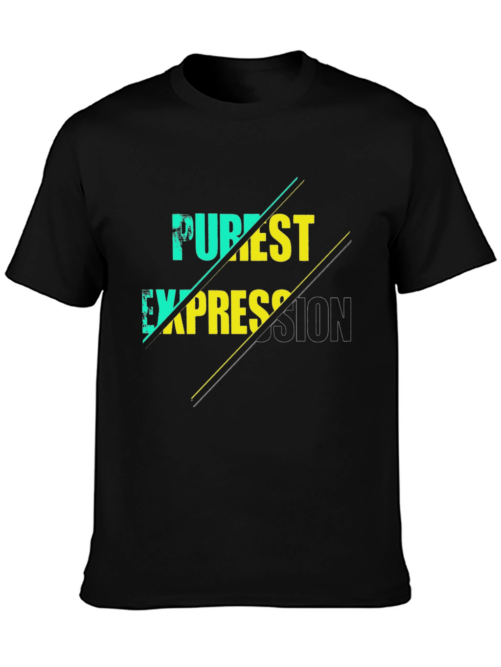 Purest Expression Graphic T-Shirt - Black