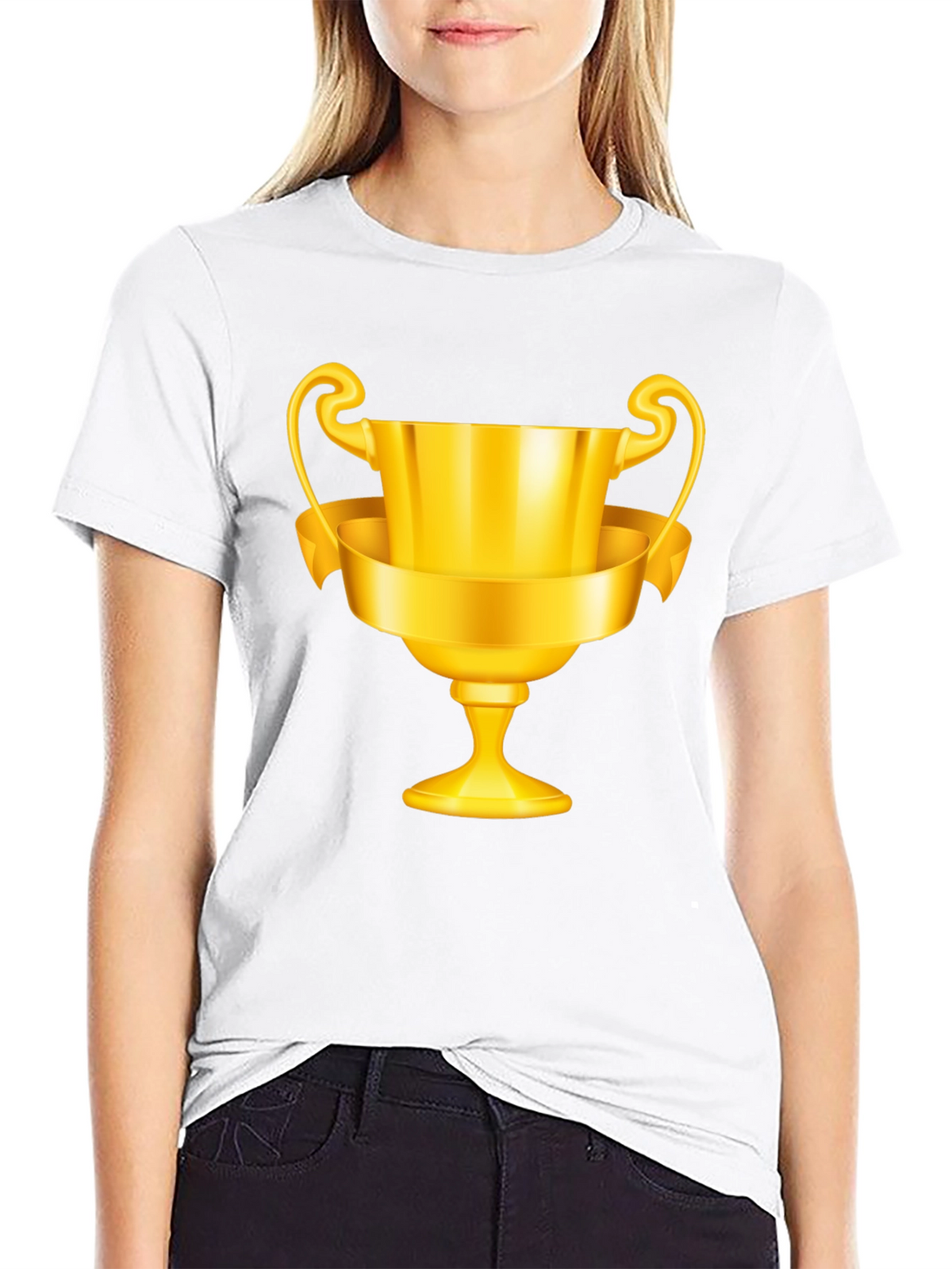 Trophy Graphic Black Tee