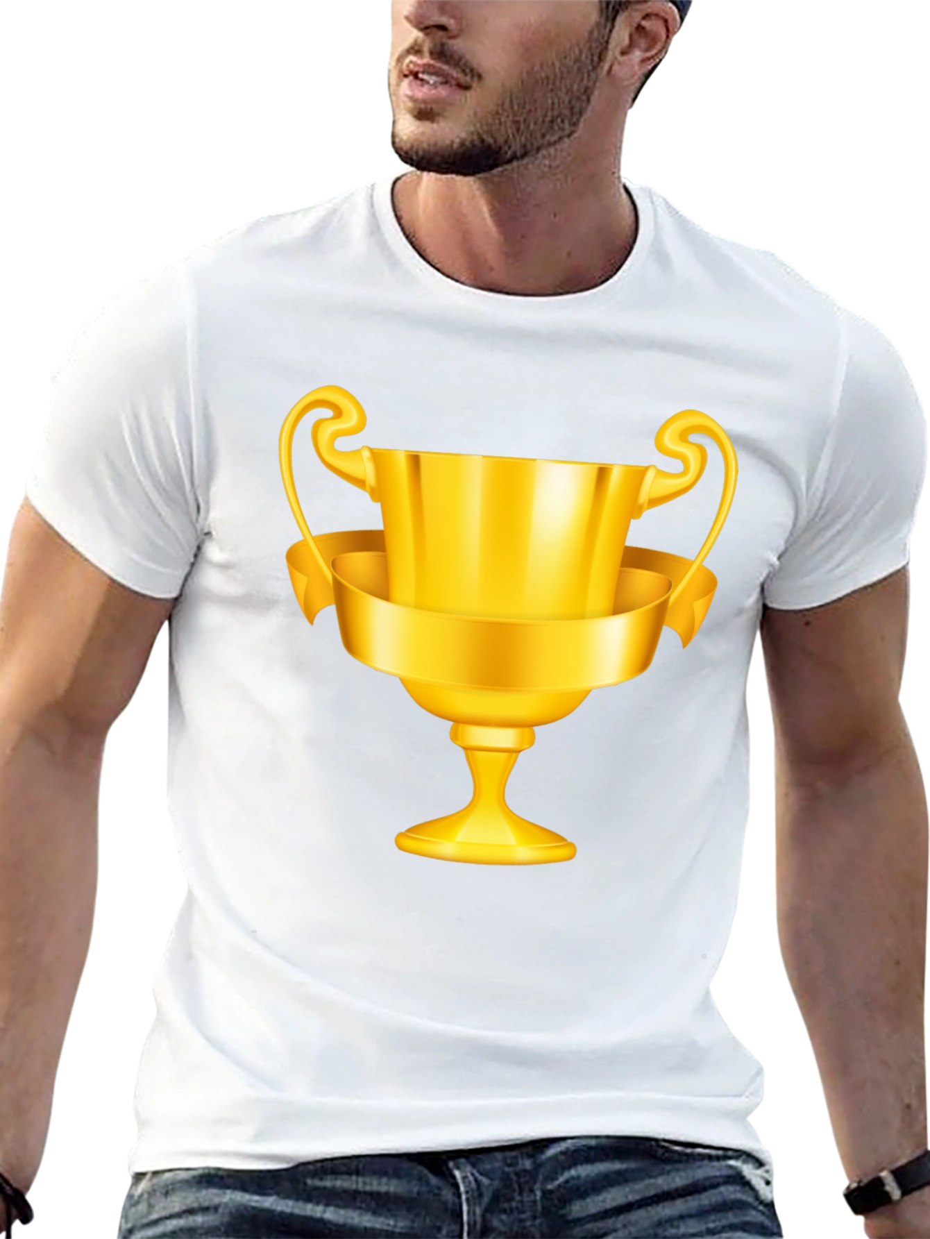 Trophy Graphic Black Tee