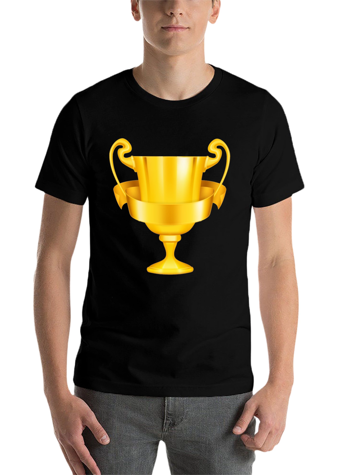 Trophy Graphic Black Tee