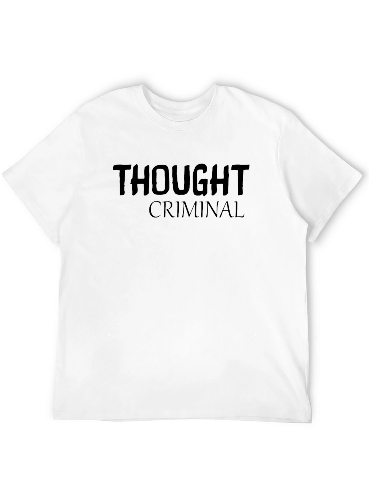 Thought Criminal Black Graphic Tee