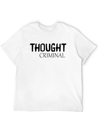 Thought Criminal Black Graphic Tee