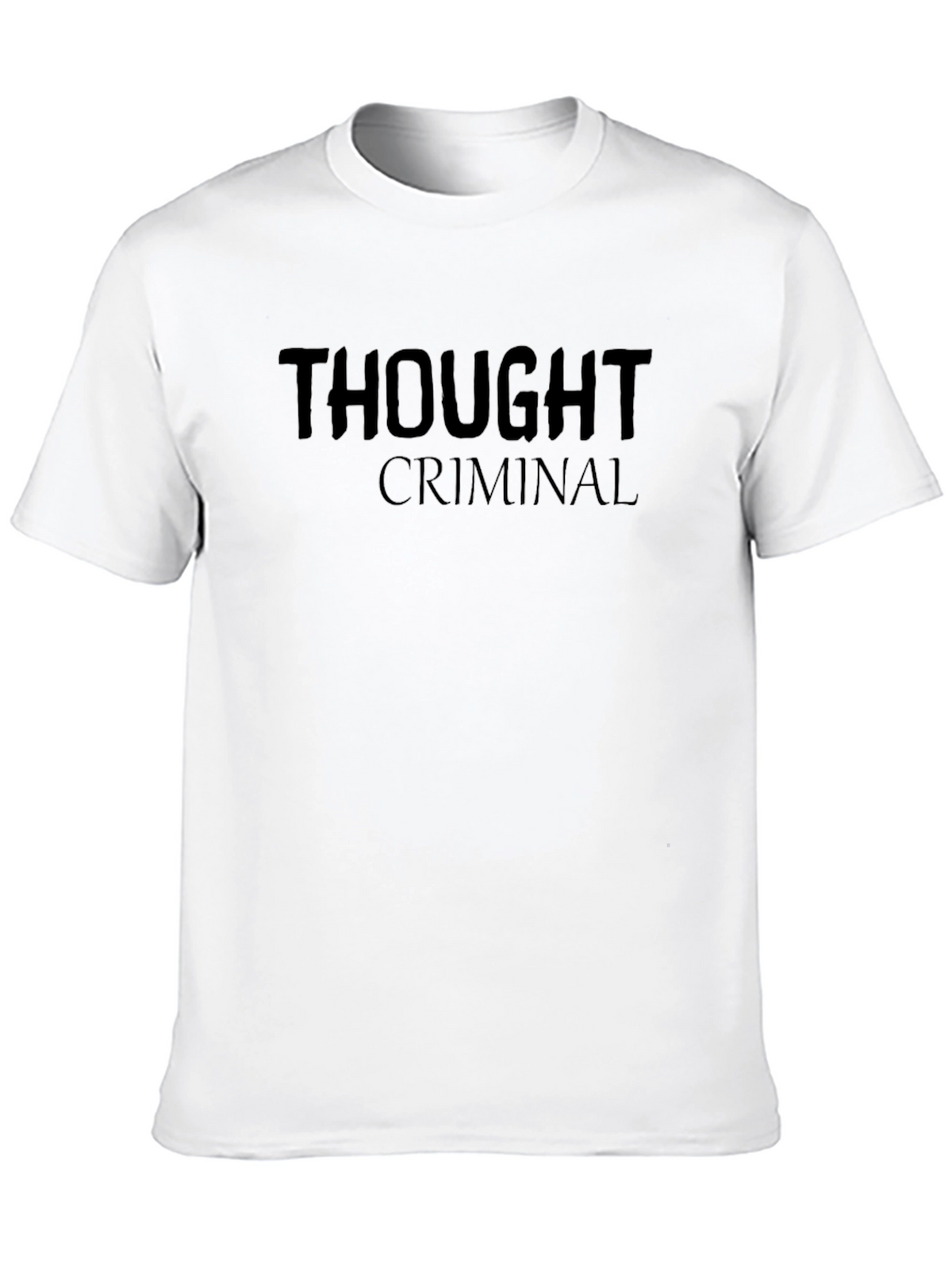 Thought Criminal Black Graphic Tee