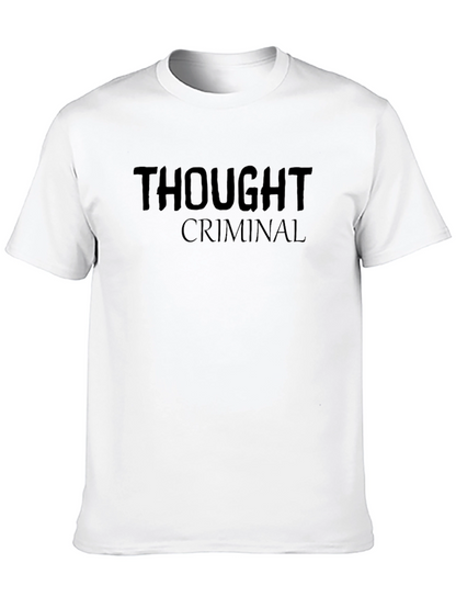 Thought Criminal Black Graphic Tee