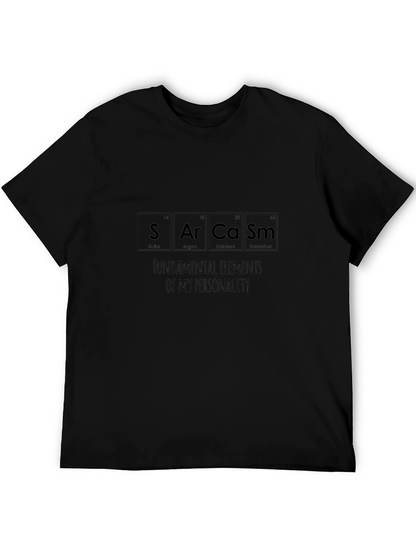 Sarcasm Elements Graphic T-Shirt
