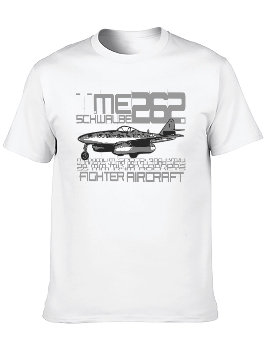 ME 262 Schwalbe Fighter Aircraft T-Shirt