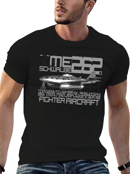 ME 262 Schwalbe Fighter Aircraft T-Shirt